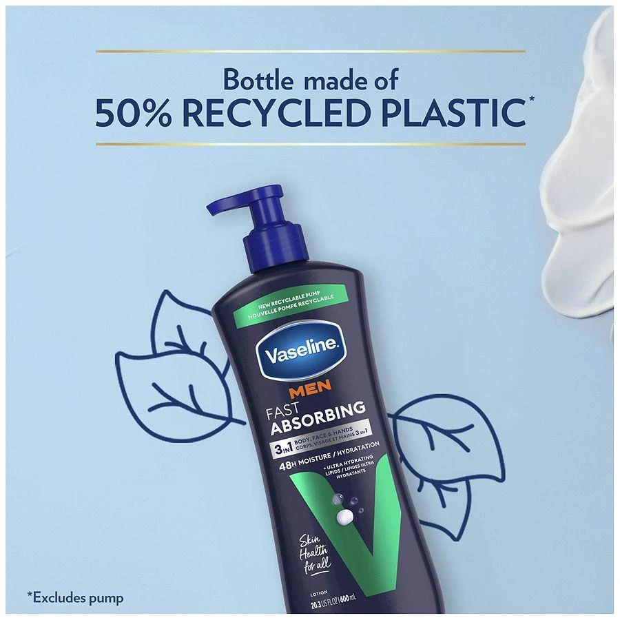 Vaseline Fast Absorbing 3-in-1 Face Hands & Body Lotion Fast Absorbing 7