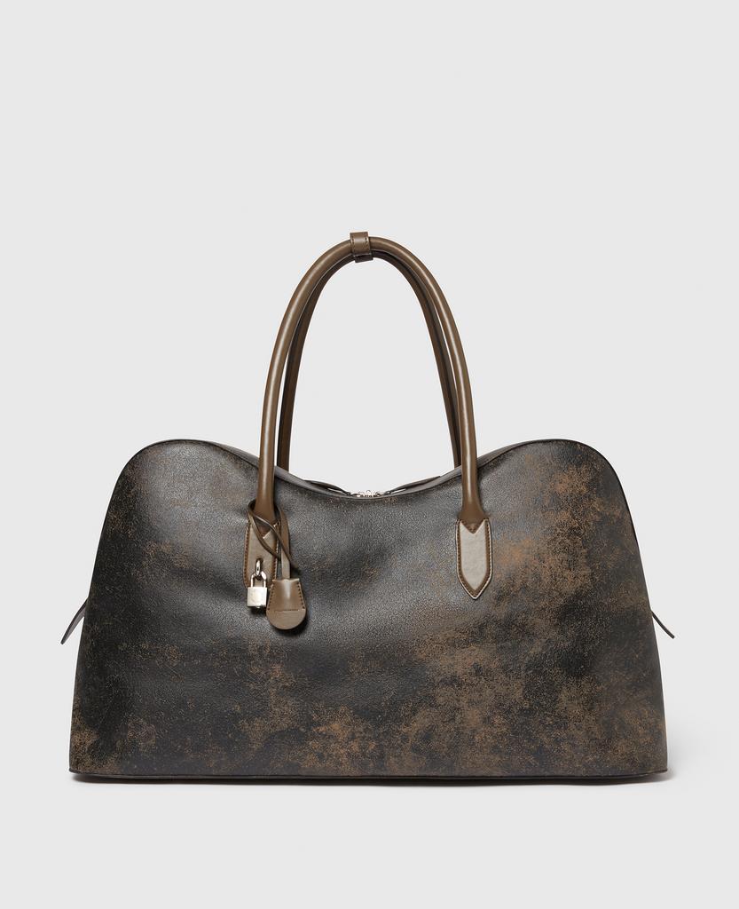 Stella McCartney Stella McCartney - Ryder Weekender Bag, Woman, Mud Brown