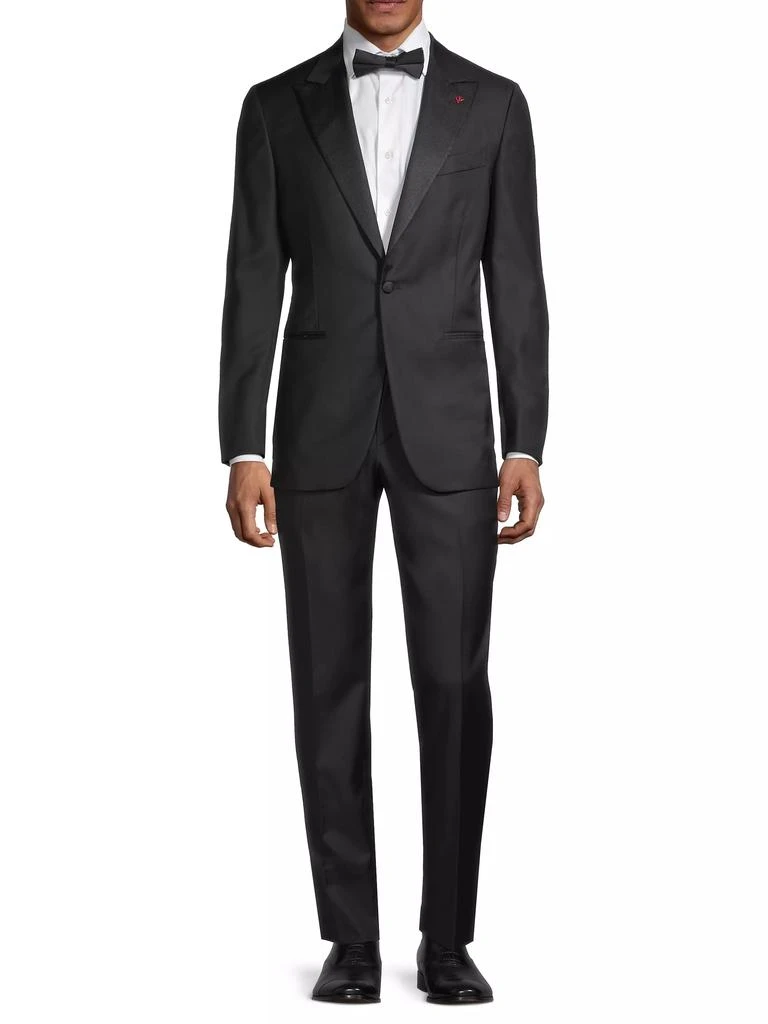 Isaia Sanita Two-Button Wool Tuxedo 2