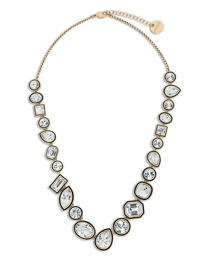 REISS Cristiana Crystal Necklace, 17.5"