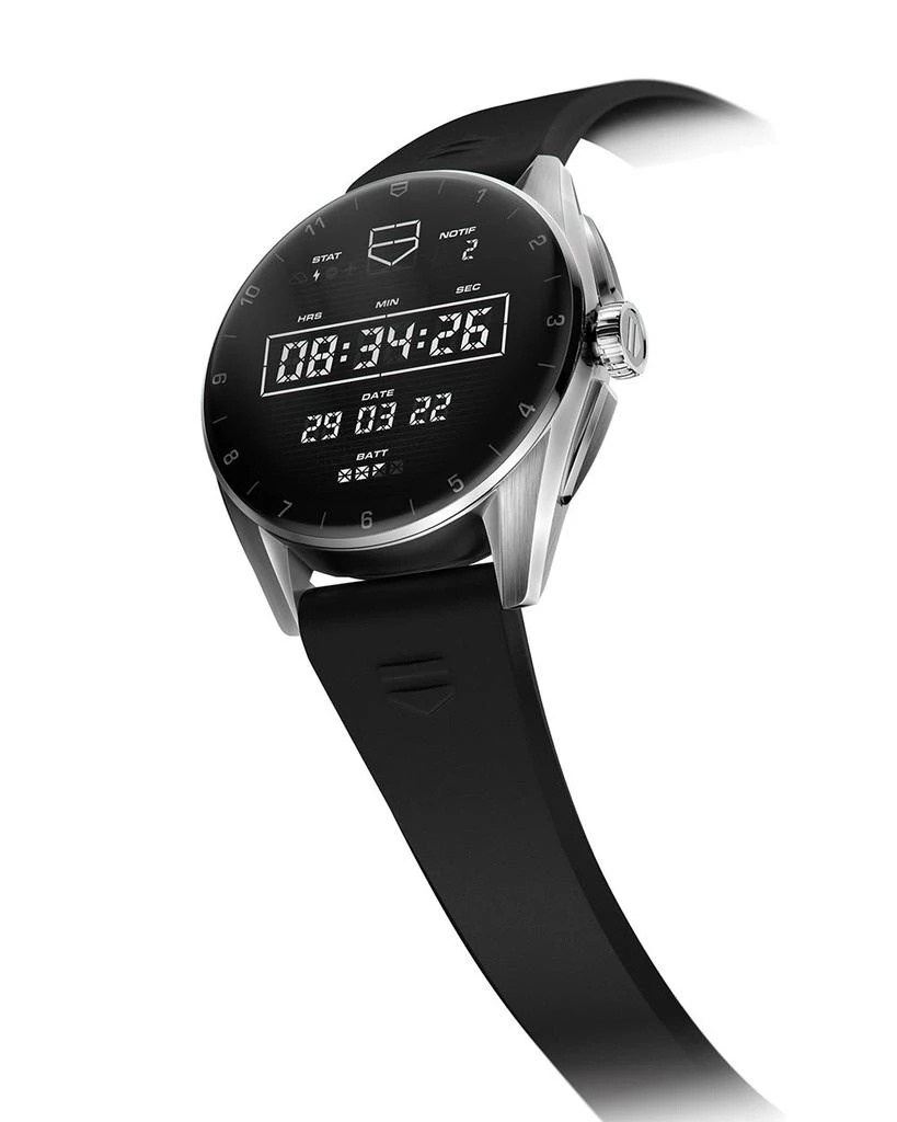 TAG Heuer Connected Calibre E4 Rubber Strap Smartwatch, 42mm 2