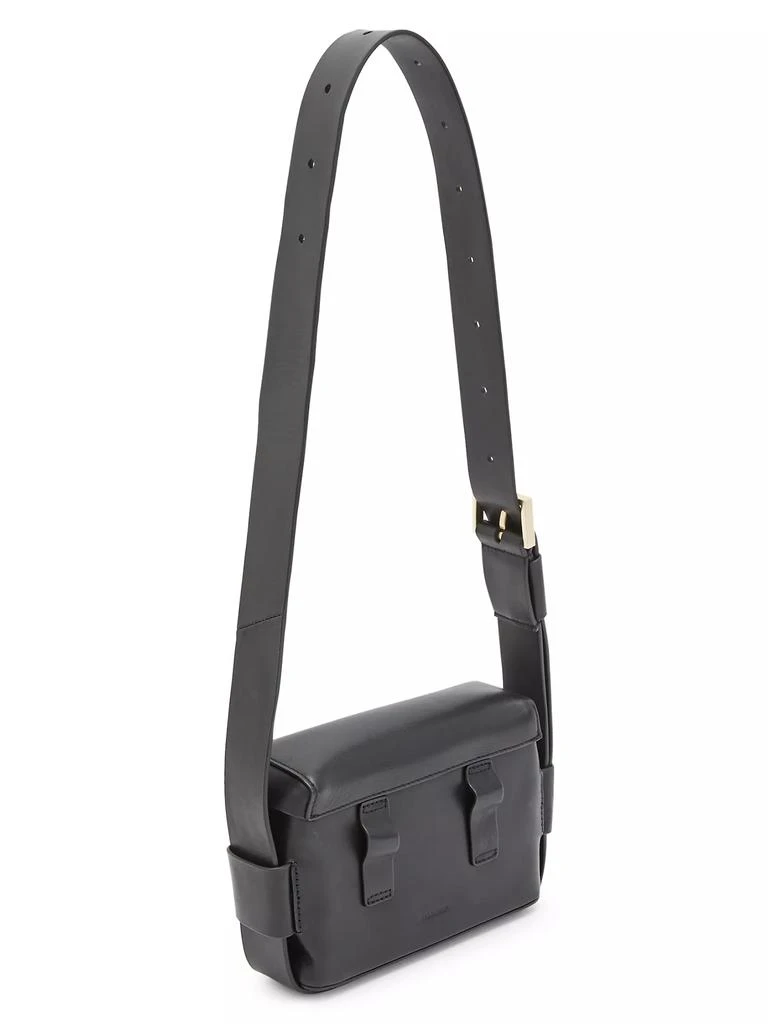 ALL SAINTS Frankie Leather Crossbody Bag 4