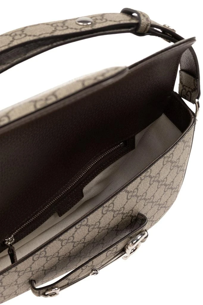 Gucci Gucci Horsebit 1955 Monogrammed Small Shoulder Bag 4