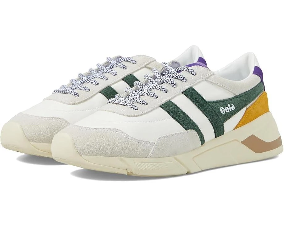 Gola Eclipse Pure CLB400XN1 Sneaker Women US 9 White Green Trainer Shoes ZPO3696 1