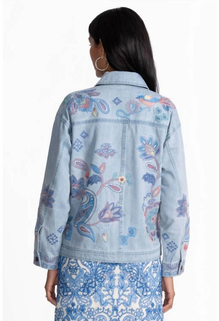 Johnny Was Johnny Was - TRAPUNTO DENIM CHORE JACKET NEILLY 4