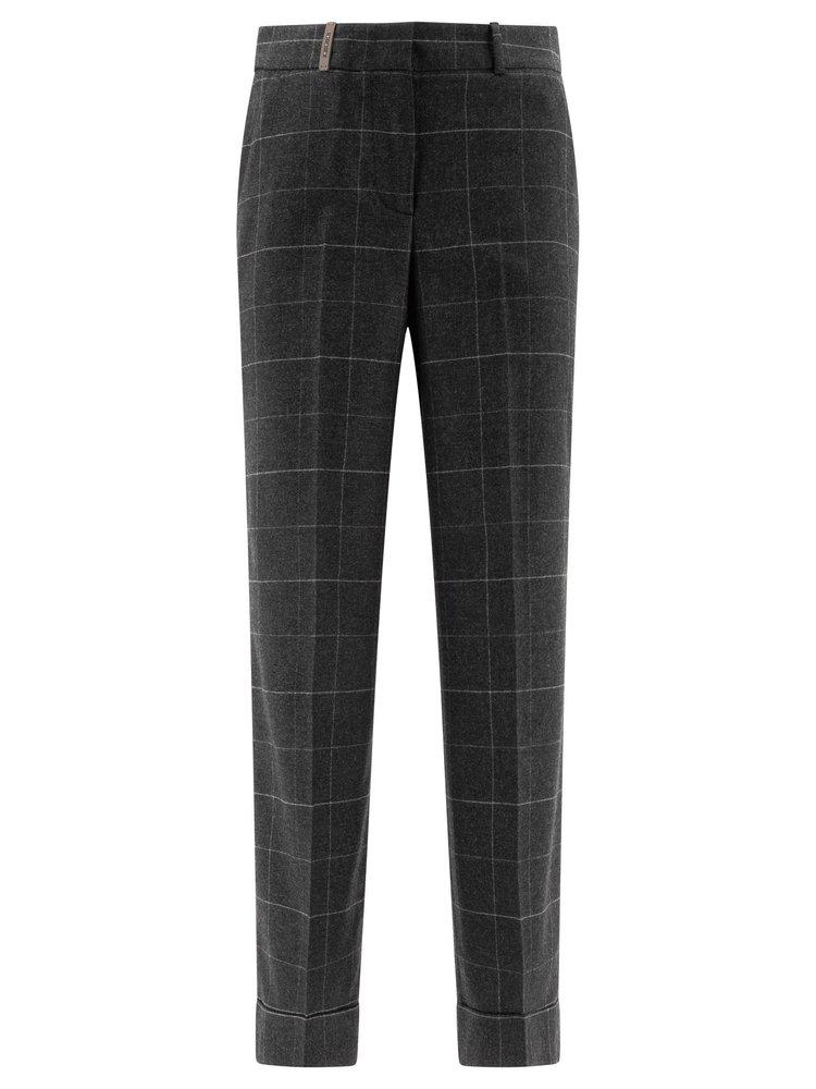 Peserico Peserico Check Pattern Pants
