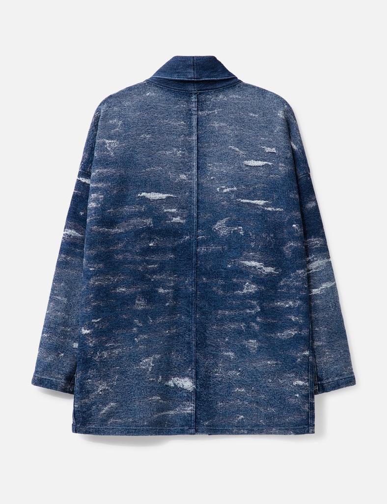 FDMTL JACQUARD DENIM HAORI 2YR WASH