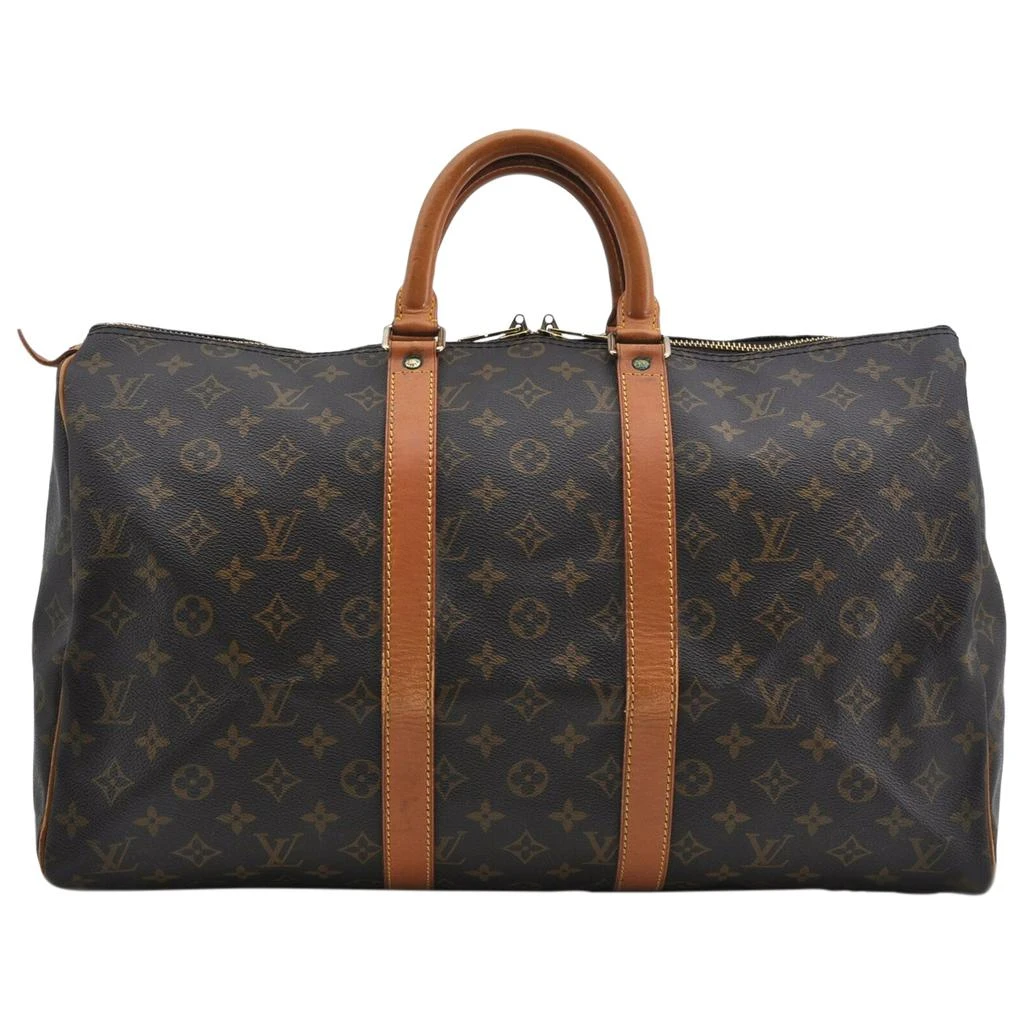 Louis Vuitton Louis Vuitton Keepall leather travel bag 1