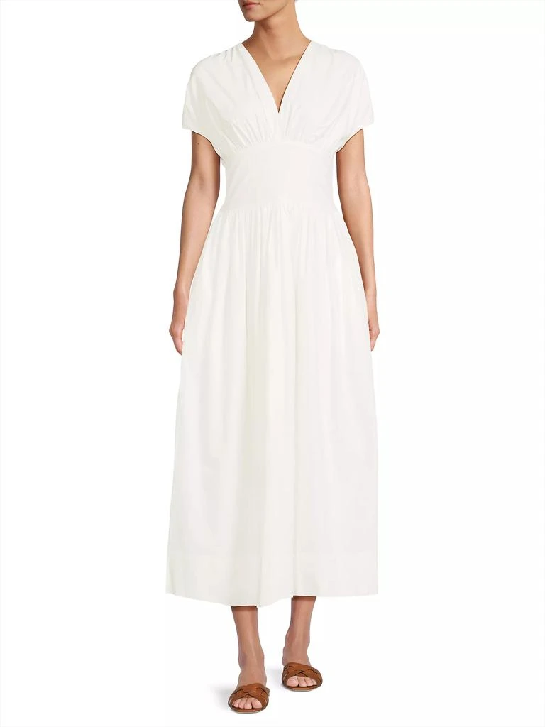 Faithfull the Brand Auve Cotton Midi-Dress 2