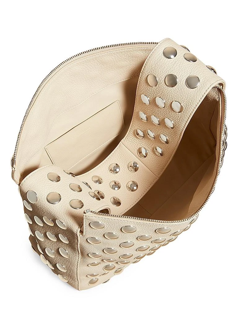 Khaite Elena Studded Leather Shoulder Bag 3