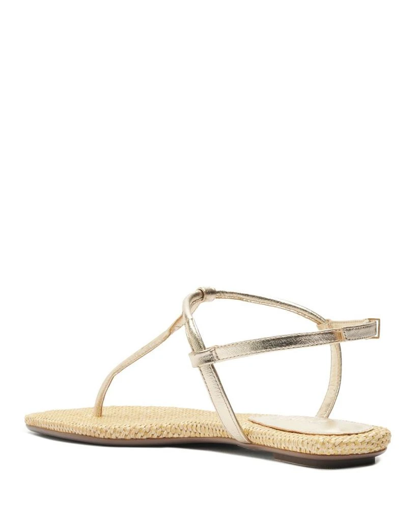 Schutz Women's Elsha Flat T Strap Sandals 10