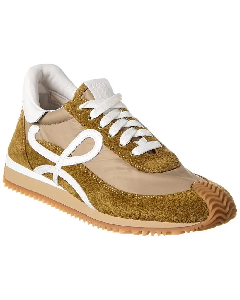 Loewe Loewe Nylon & Suede Sneaker