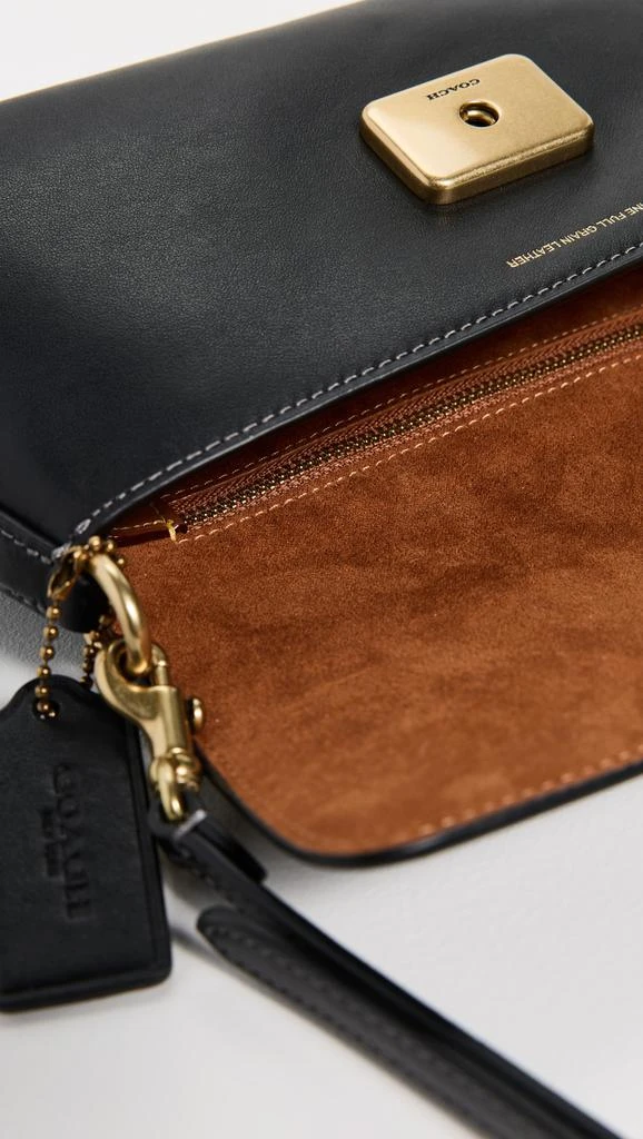 Coach Refined Calf Leather Jet Shoulder Bag 5