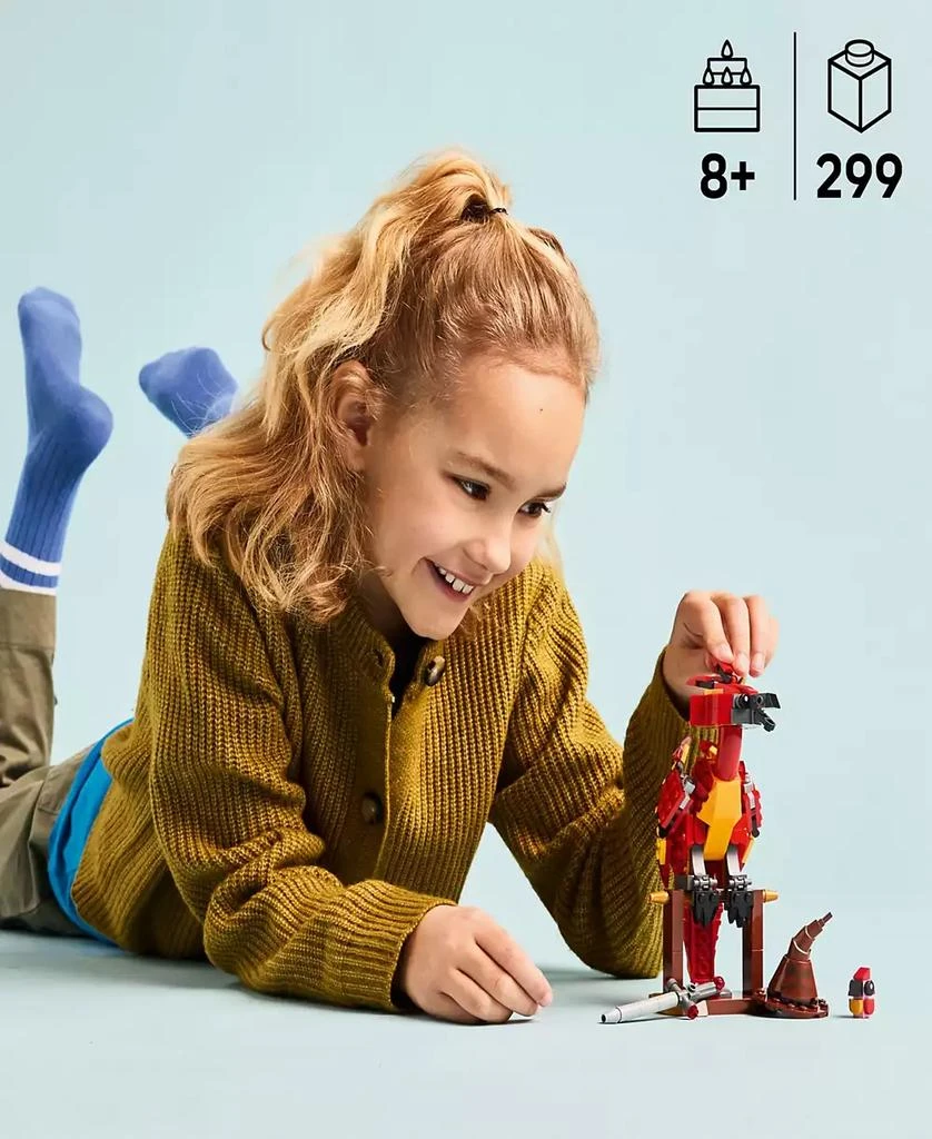 LEGO Harry Potter Fawkes Dumbledore
s Phoenix 76448 Toy Building Set, 299 Pieces 2