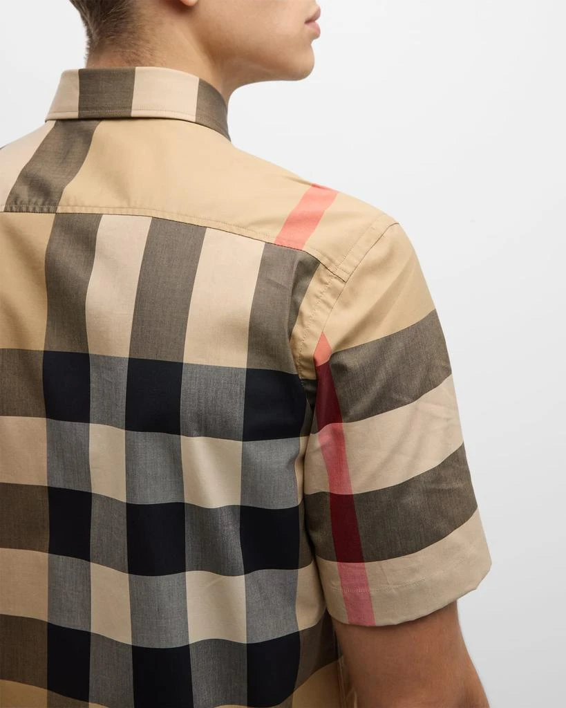 Burberry Men's Summerton Check Sport Shirt 6