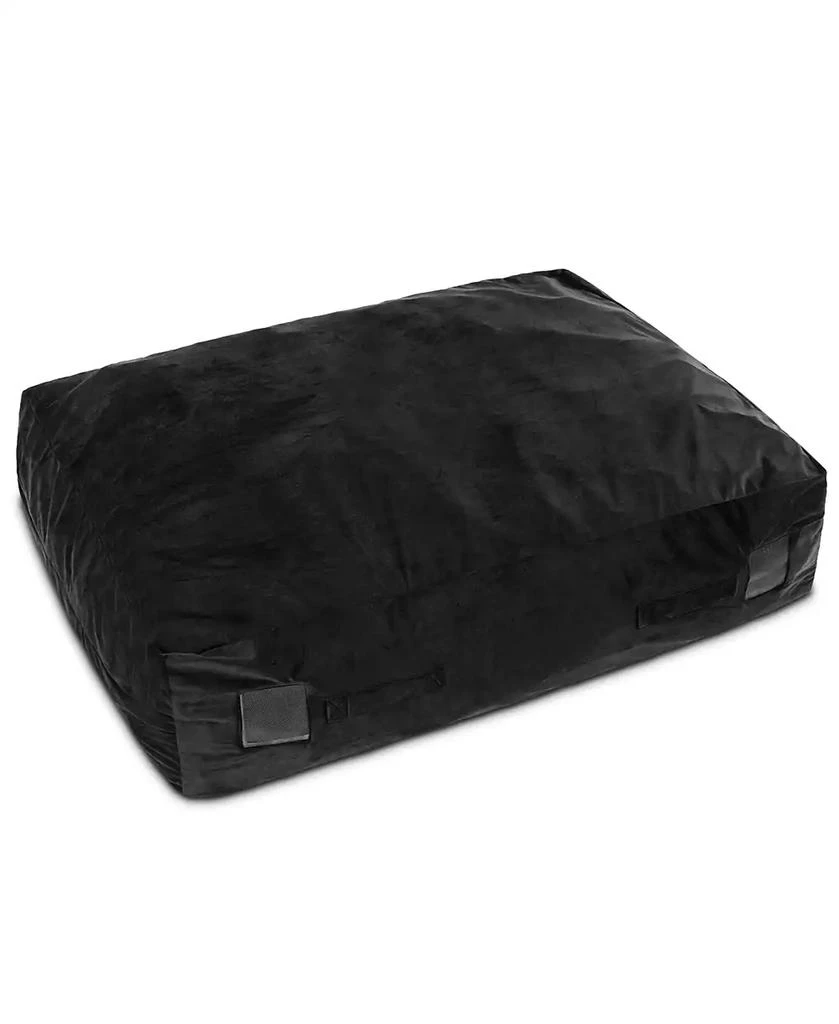 Costway 47" x 35.5" Crash Pad Sensory Mat with Foam Blocks and Washable Velvet Cover 4