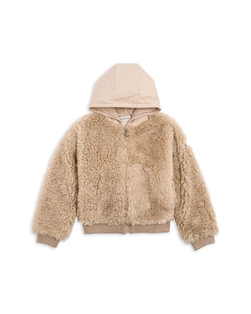 Moncler Girls
Teddy Zip Up Hoodie - Big Kid 1