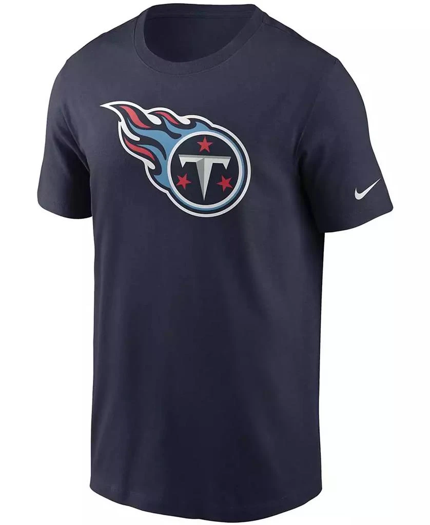 NIKE Men's Navy Tennessee Titans Primary Logo T-shirt 3