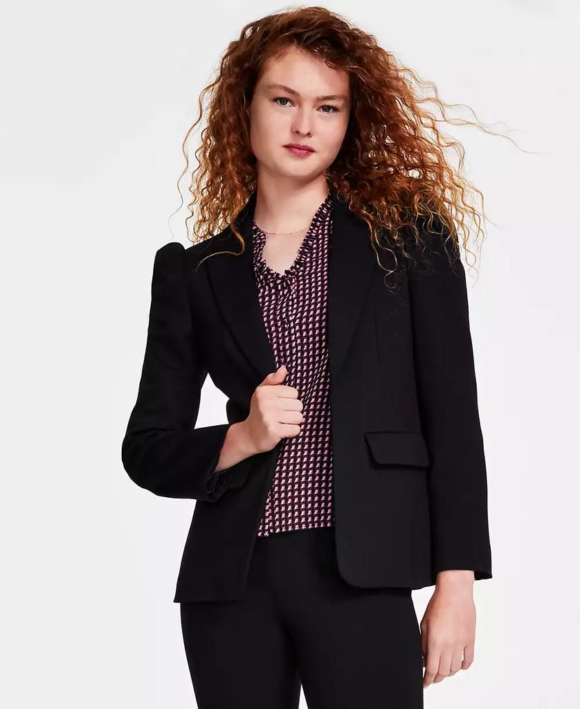 Shop Heart Button Double Breasted Blazer on Sale at BeyondStyle
