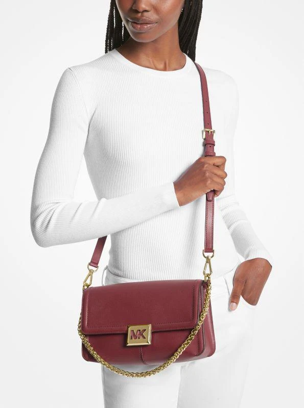 michael_kors Sonia Medium Leather Shoulder Bag 4