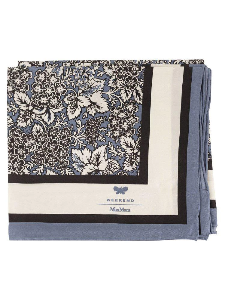Weekend Max Mara Weekend Max Mara Wkaonesto Printed Silk Scarf