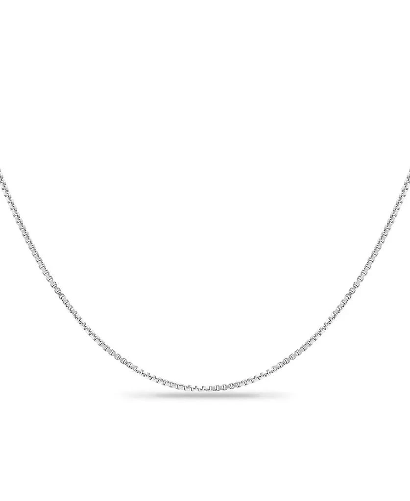 Giani Bernini Sterling Silver Necklace,  24" Box Chain 3