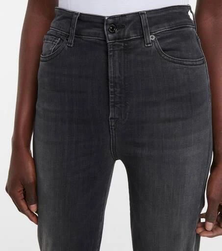 7 For All Mankind Aubrey Slim Illusion Luxe high-rise skinny jeans 4