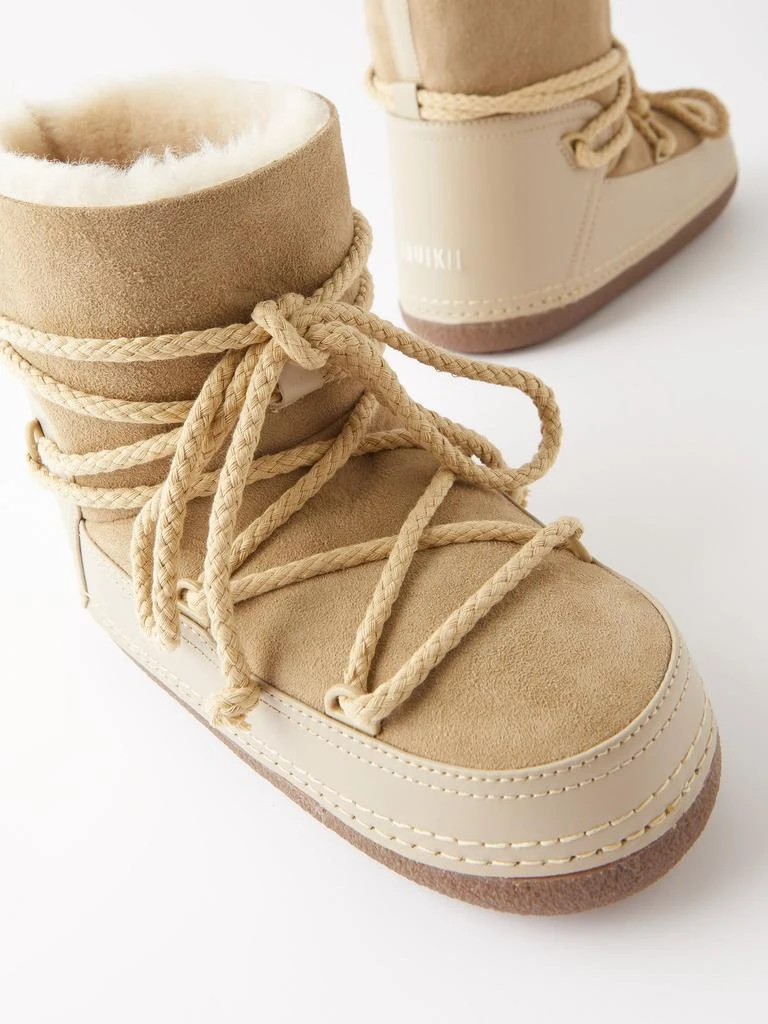 Inuikii Classic suede lace-up boots 4