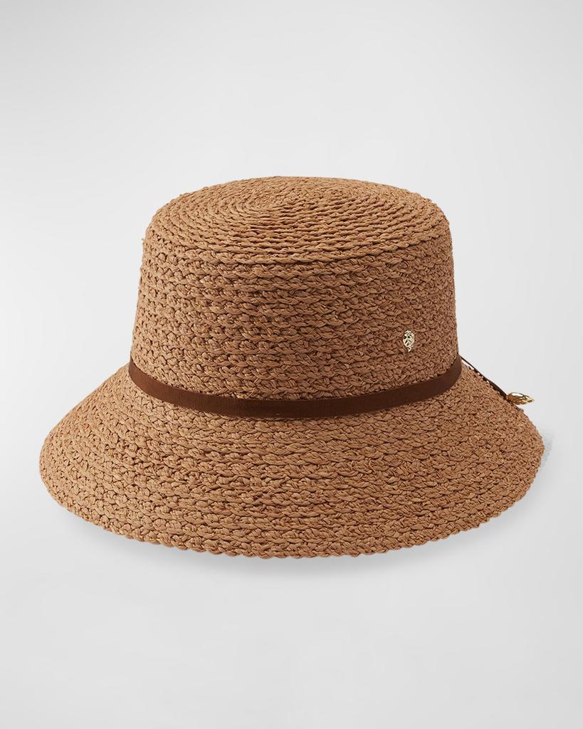 Helen Kaminski Scallop Braid Bucket Hat