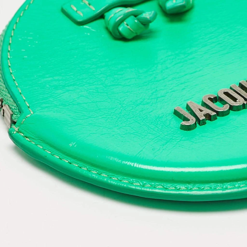 Jacquemus Jacquemus Green Leather Le Pitchou Coin Purse 10