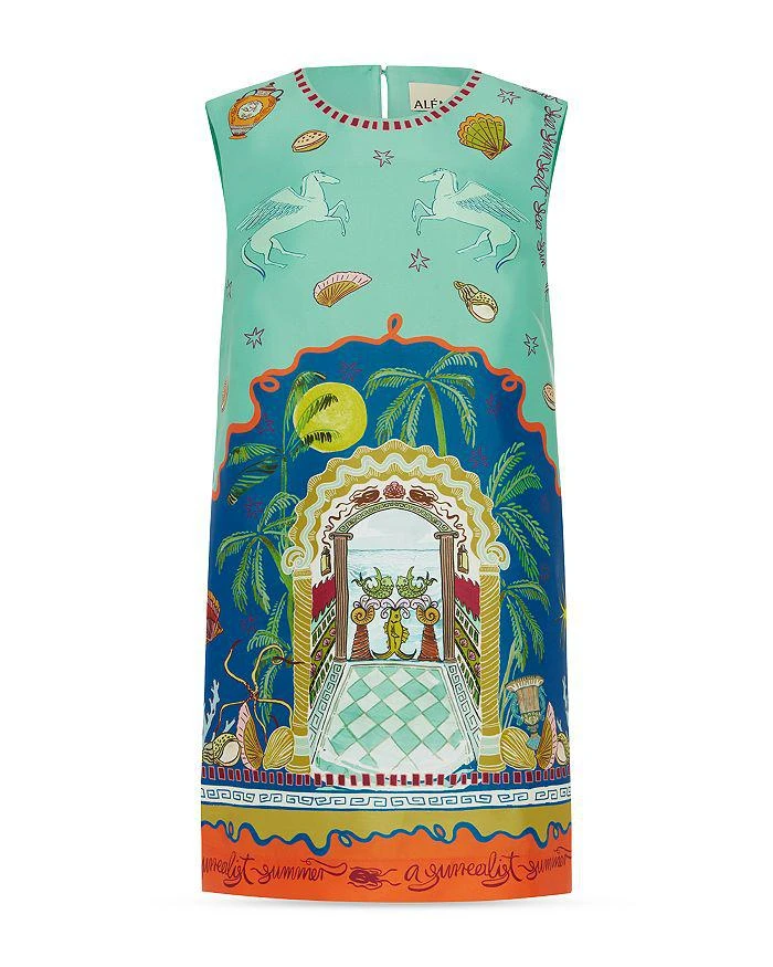 ALÉMAIS Surrealist Summer Mini Dress 5