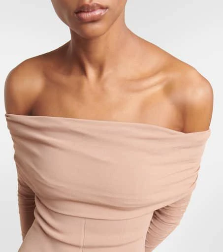 Khaite Rebecca off-shoulder maxi dress 4