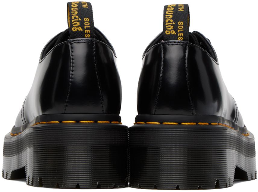 Dr. Martens Black Holly Platform Derbys
