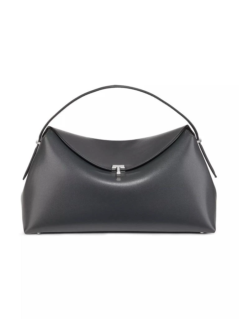 Totême T-Lock Leather Top Handle Bag 1
