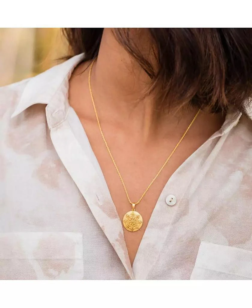 Mantra Mandala I Am Worthy Gold / Original 3