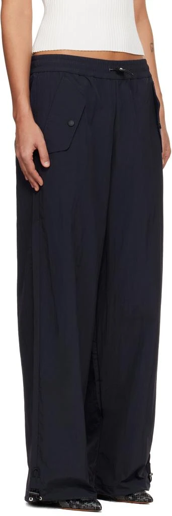 Off-White Black Active Double Arrow Nylon Track Pants 2