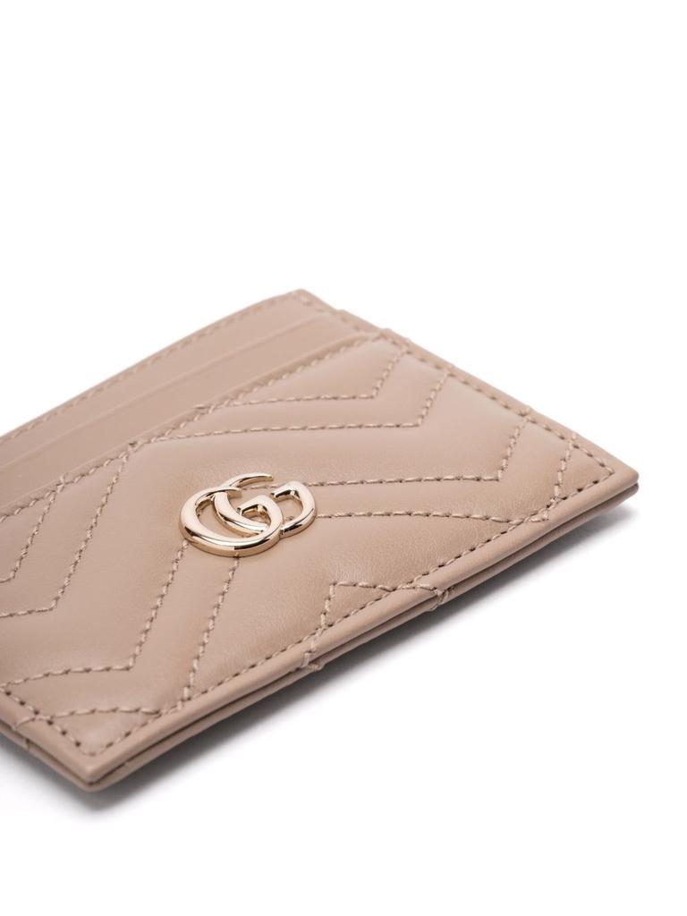 Gucci GG MARMONT ROSSO ANCORA CARD HOLDER - Bags - BeyondStyle