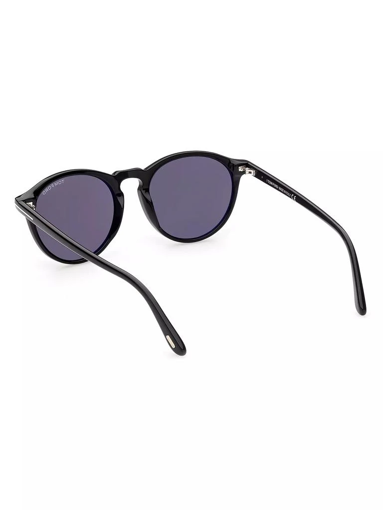Tom Ford Aurele 52MM Round Sunglasses 4