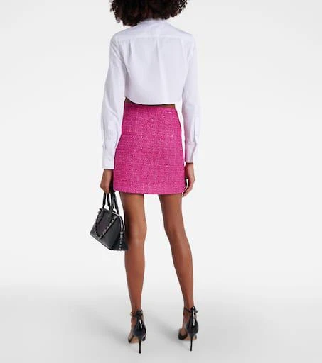 Valentino Cropped cotton poplin shirt 3