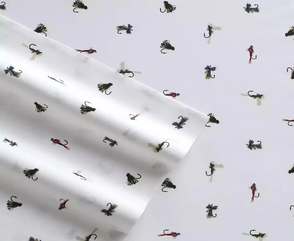 Eddie Bauer Printed 100% Cotton Percale 3-Pc. Sheet Set, Twin XL 2