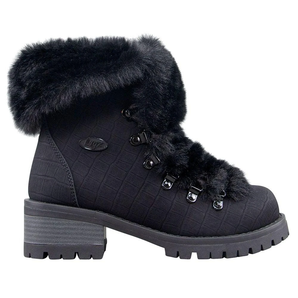 Lugz Adore Faux Fur Lace Up Boots
