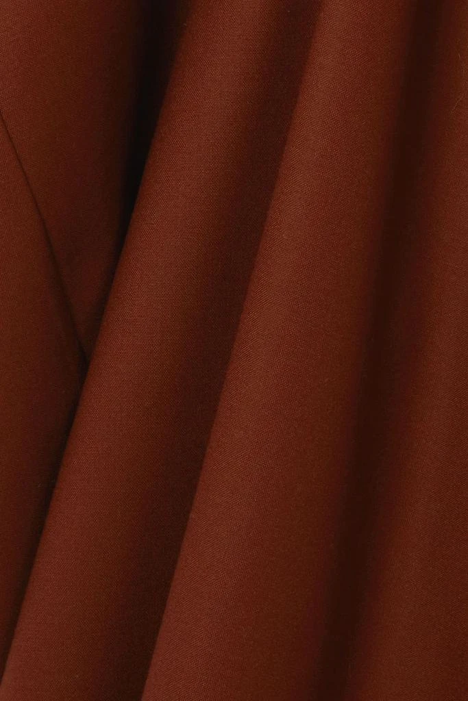 ZEYNEP ARCAY Cutout stretch-wool midi dress 4