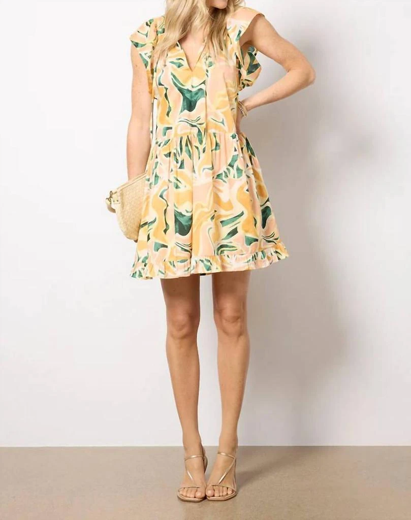 sadie gingham mini dress Sadie Floral Rust Mini Dress Medium