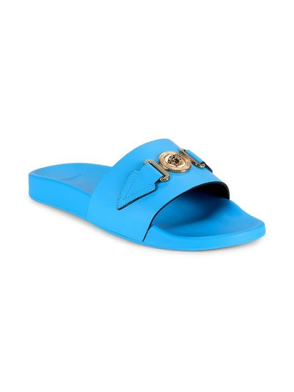 Versace Medusa Leather Slides 2