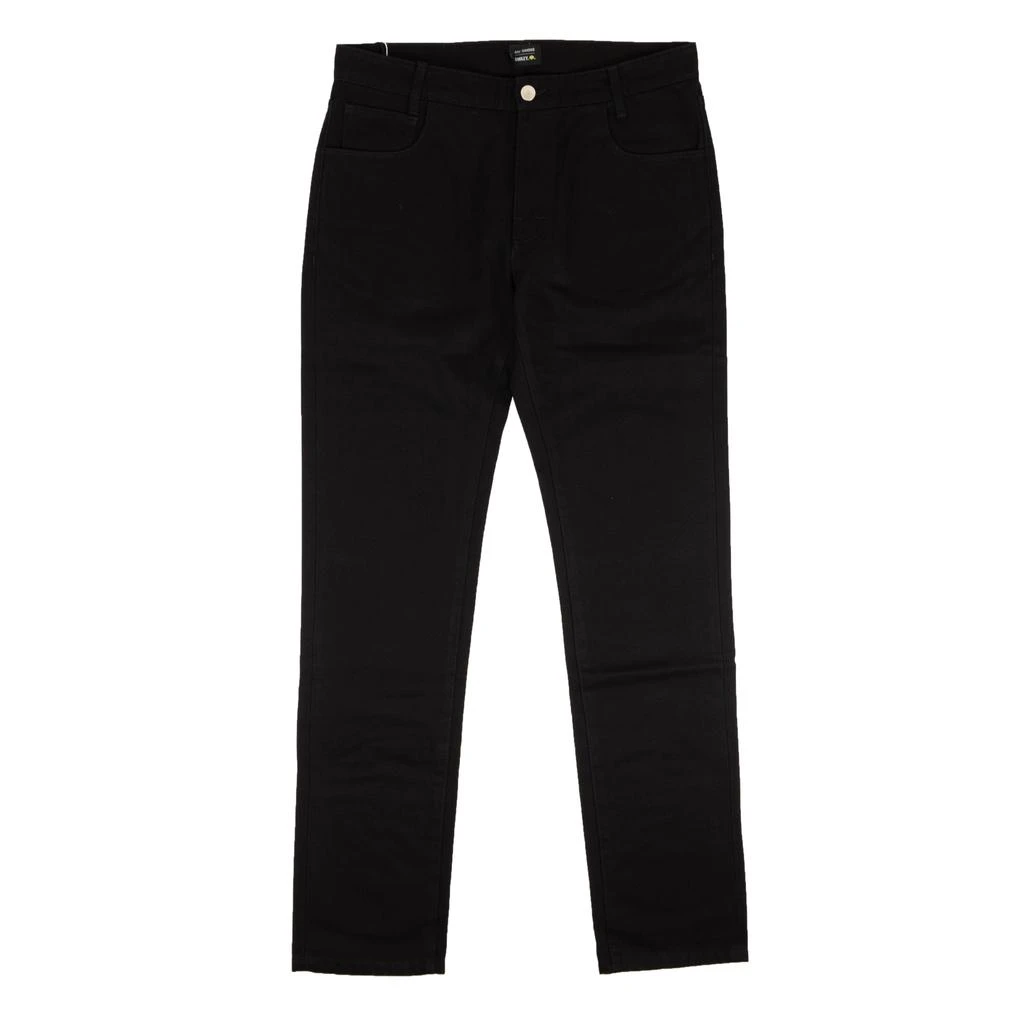RAF SIMONS X Smiley Rear Logo Patch Jeans - Black 1