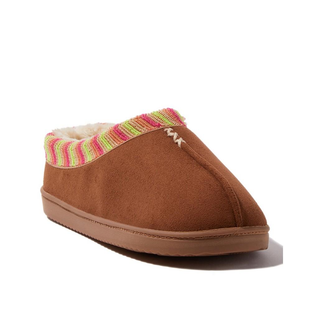 Dearfoams Women's Wren High Vamp Clog Slippers