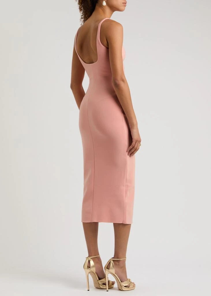 Bec & Bridge Karina Tuck ruched midi dress 3