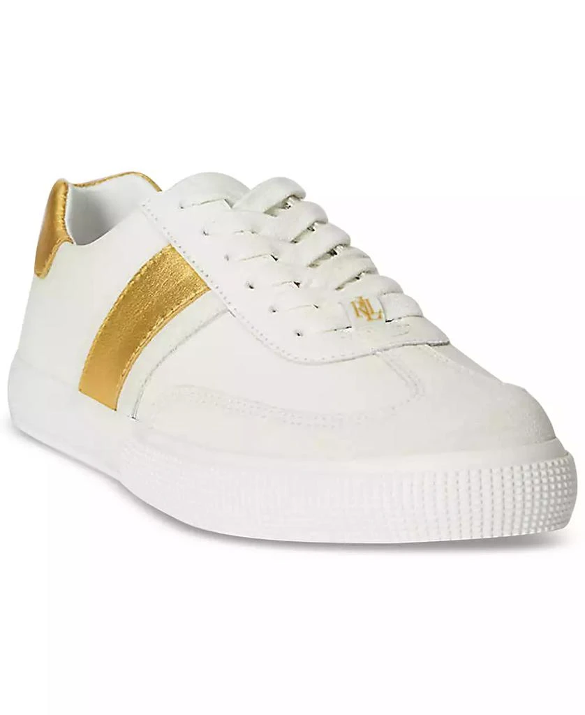 Ralph Lauren Women
s Braylee Round Toe Sneakers