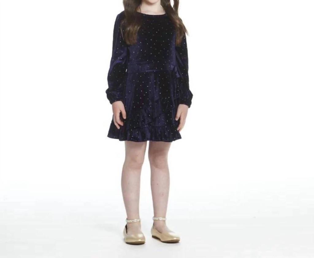 Andy & Evan Andy & Evan - Faux Wrap Dress