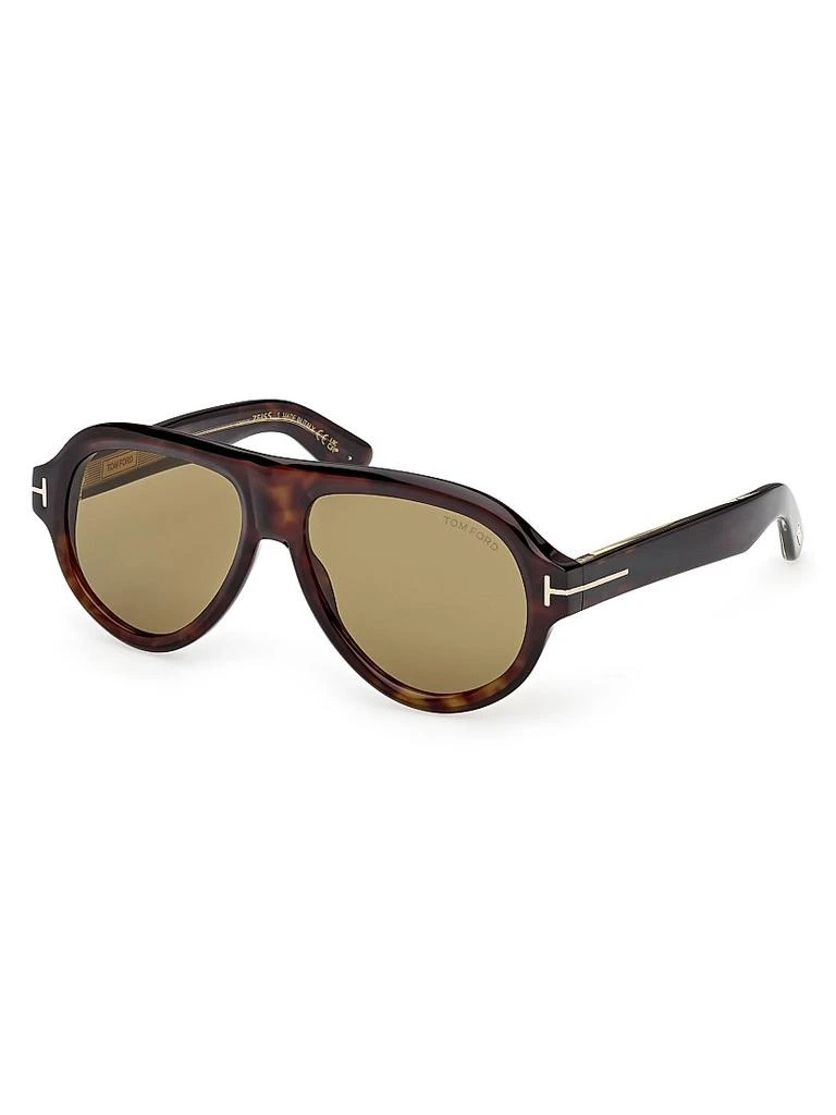 Tom Ford TOM FORD ICON 59MM Pilot Sunglasses 1